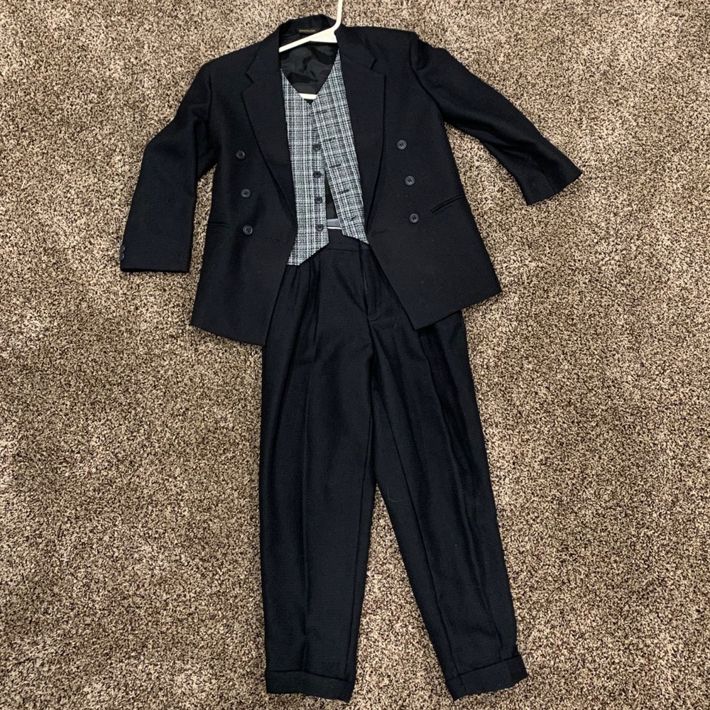 Boys Black Suit